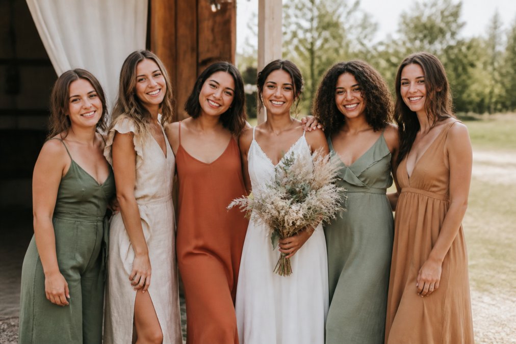 8 Sustainable Bridal Party Apparel Ideas for Summer