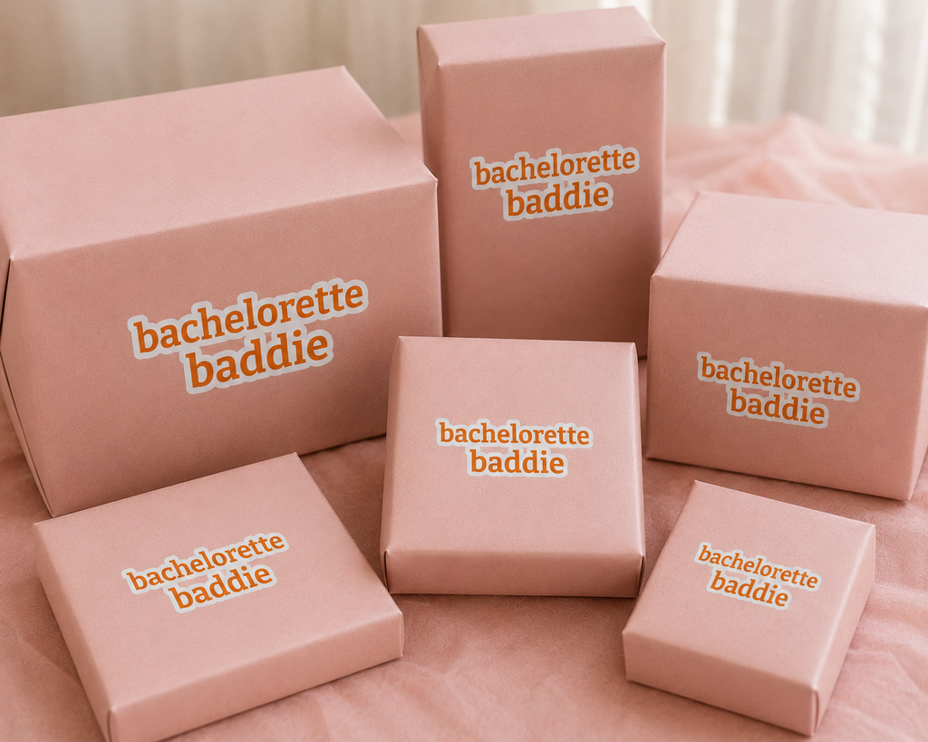 Bachelorette Baddie Bridal Shower Gift Sticker