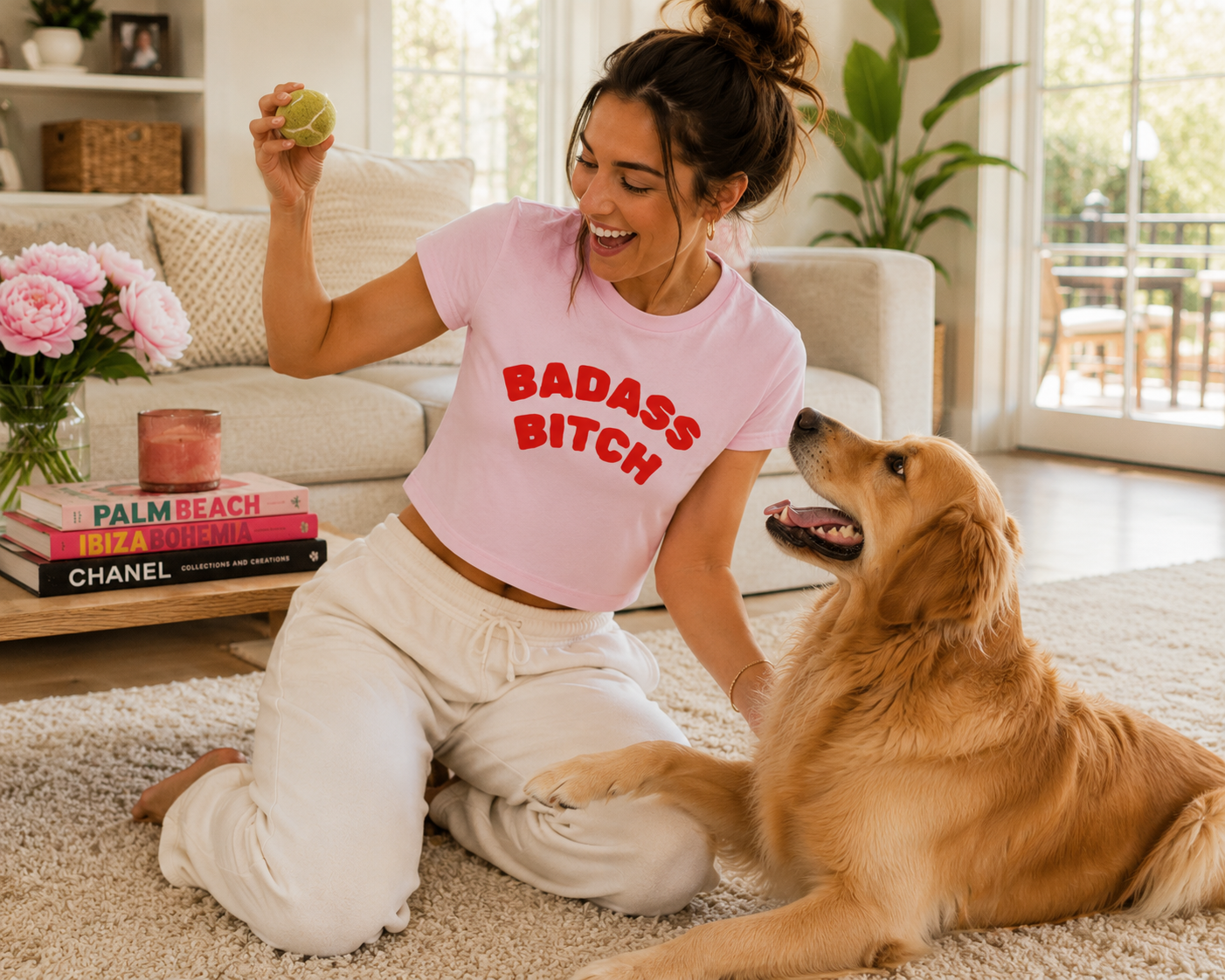 Badass Bitch Empowerment Bachelorette Party Baby Tee