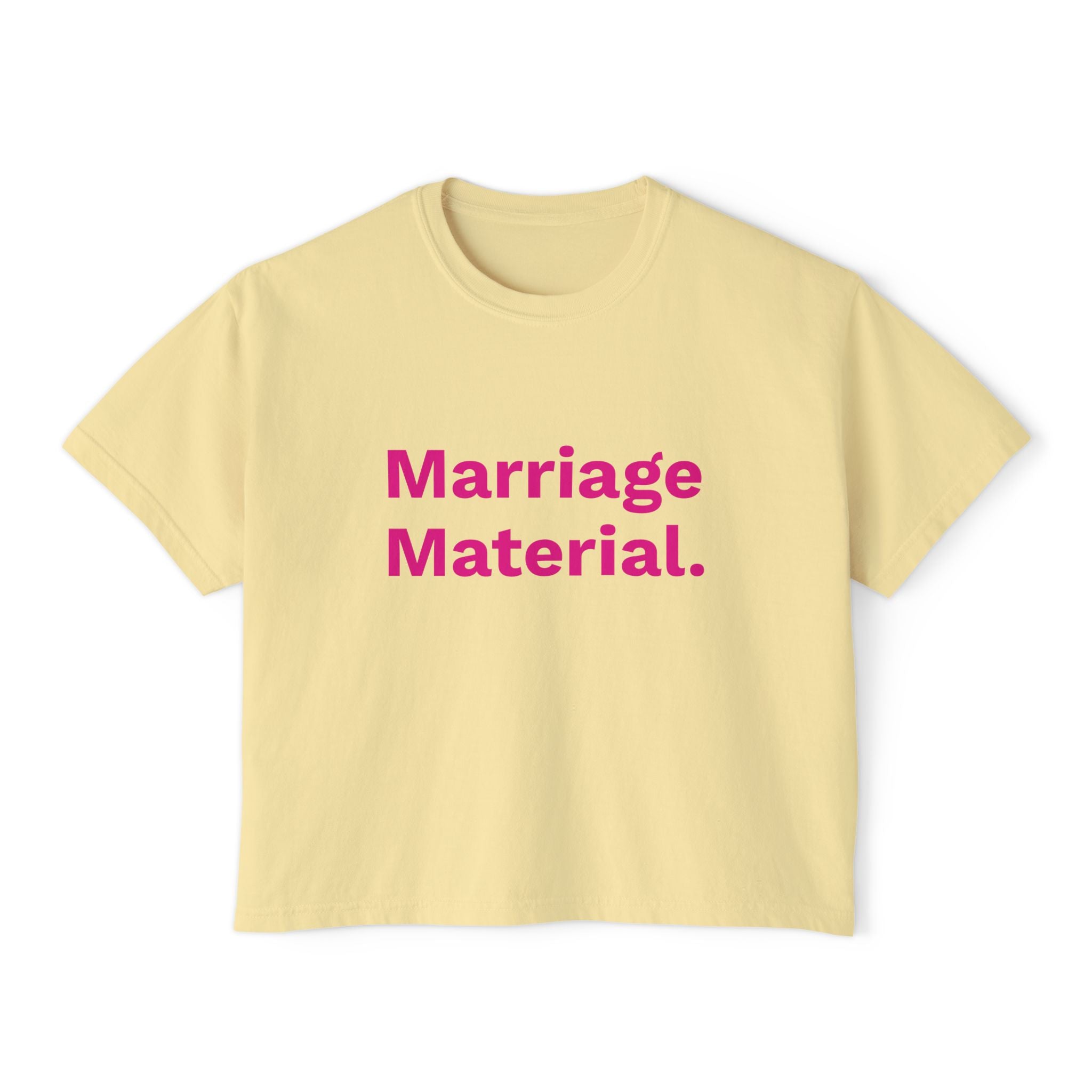 Marriage Material Shirt, Funny Women's Graphic Tee, Bride Gift, Engagement Shirt, Bachelorette Weekend Outfit