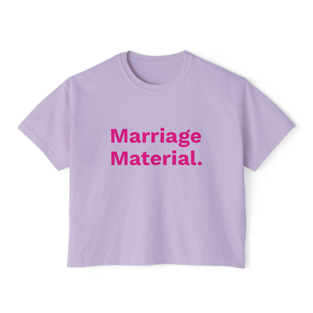 Marriage Material Shirt, Funny Women's Graphic Tee, Bride Gift, Engagement Shirt, Bachelorette Weekend Outfit
