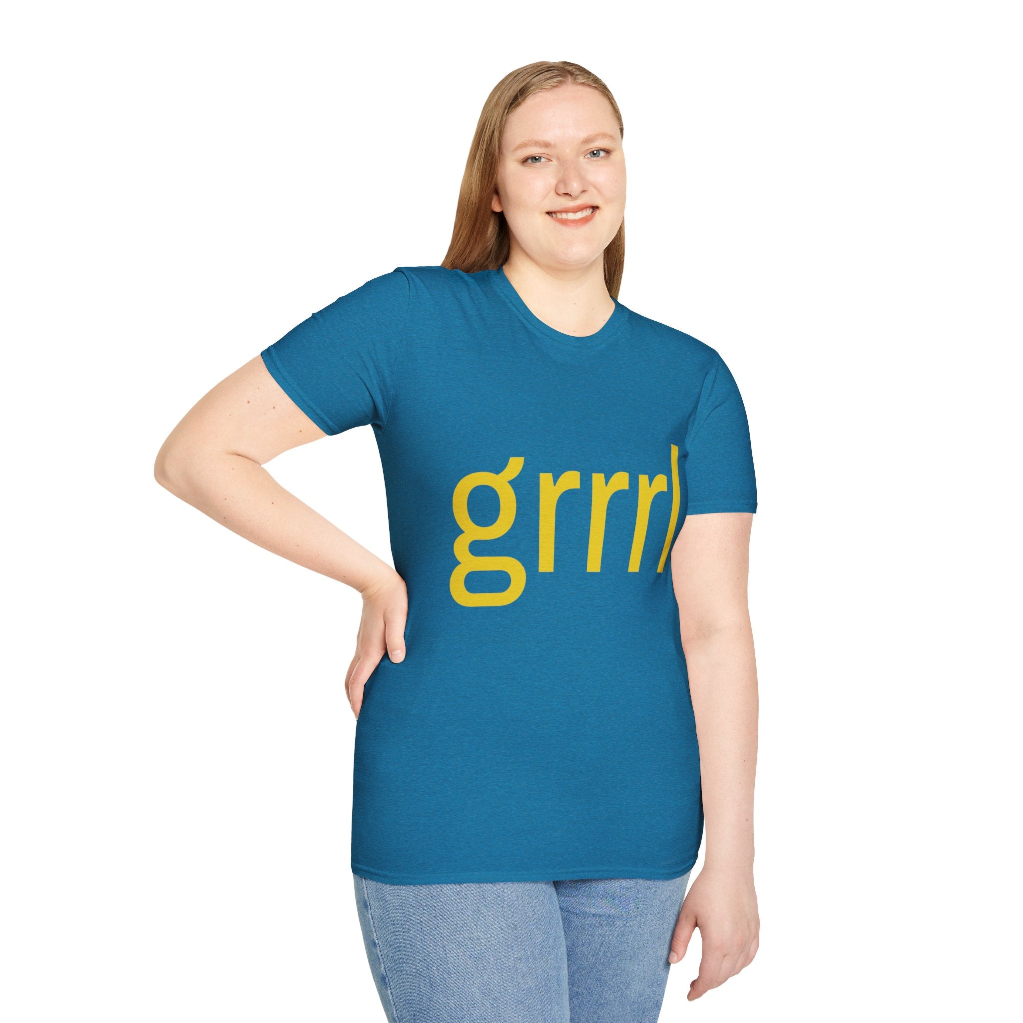 GRRRL Graphic Tee, Feminist Shirt, Women's Empowerment T-Shirt, Girl Power Tee, Retro Graphic Shirt, Gift for Women