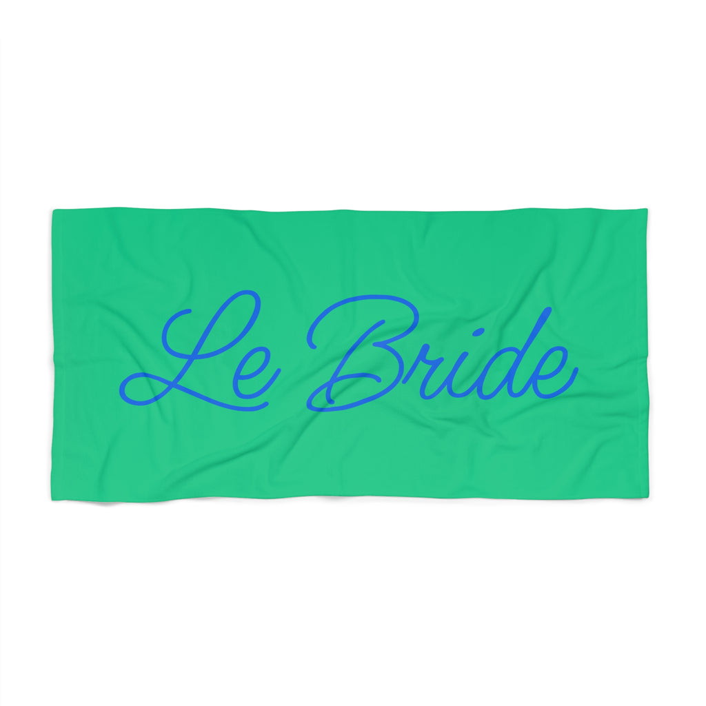 Le Bride beach towel