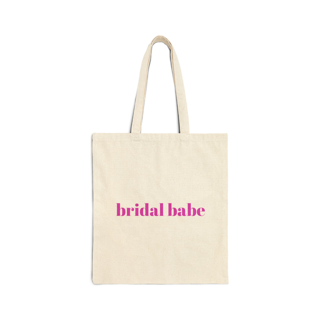 Bridal Babe Bachelorette Weekend Canvas Tote Bag