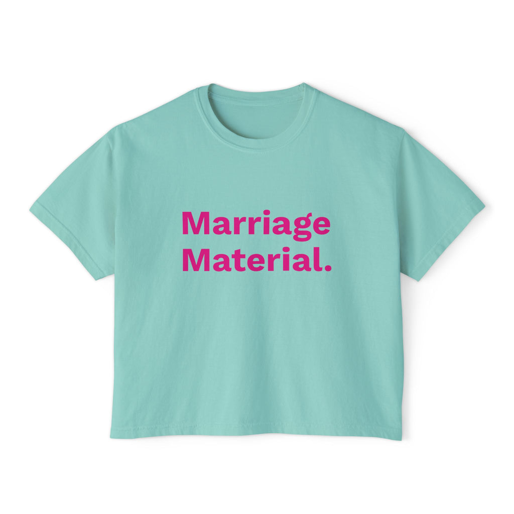 Marriage Material Shirt, Funny Women's Graphic Tee, Bride Gift, Engagement Shirt, Bachelorette Weekend Outfit
