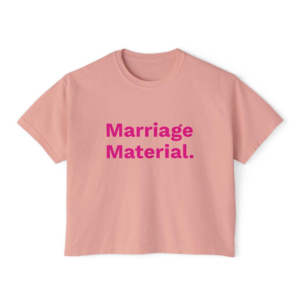 Marriage Material Shirt, Funny Women's Graphic Tee, Bride Gift, Engagement Shirt, Bachelorette Weekend Outfit