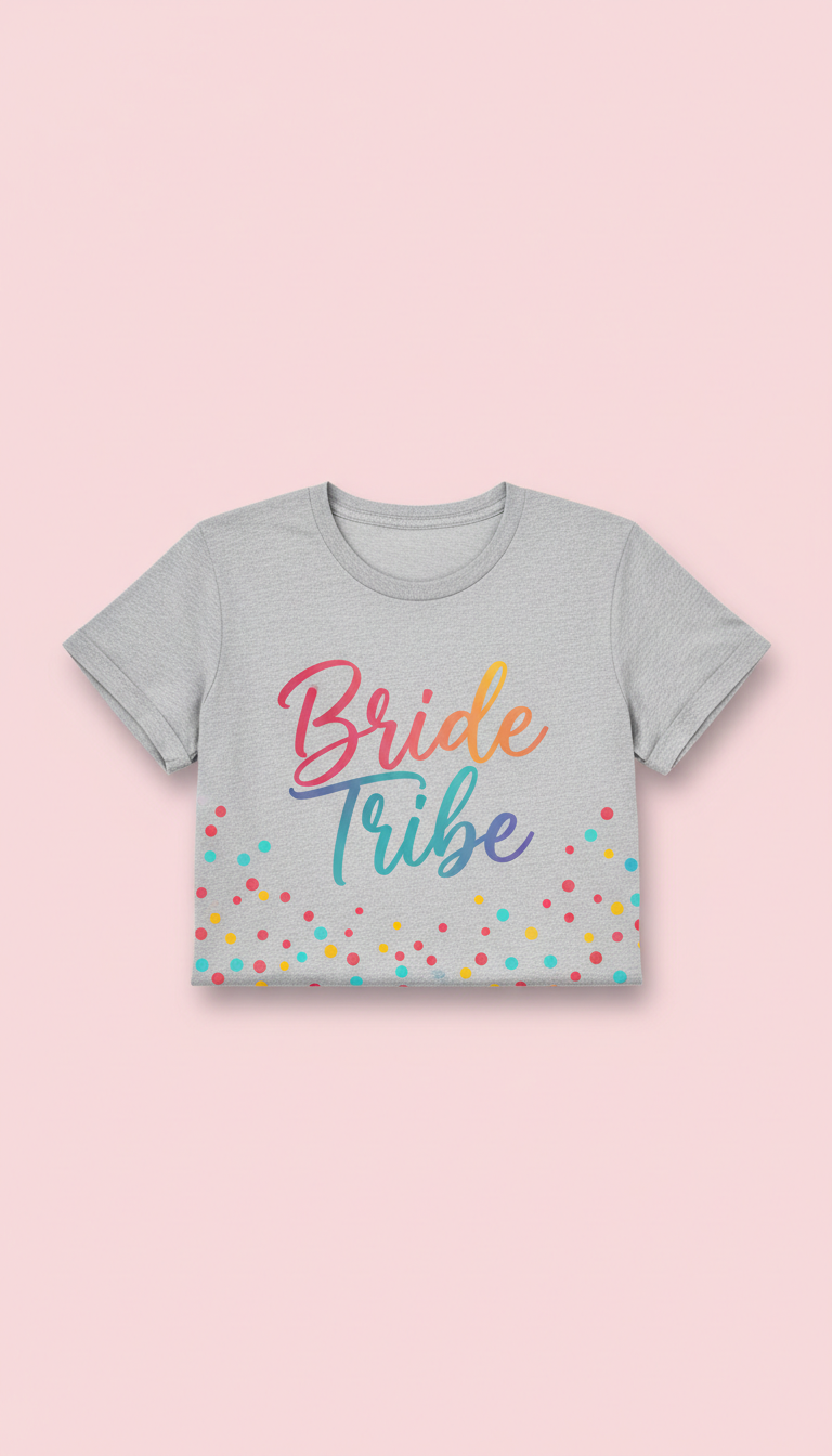 Bride Tribe Script Tee