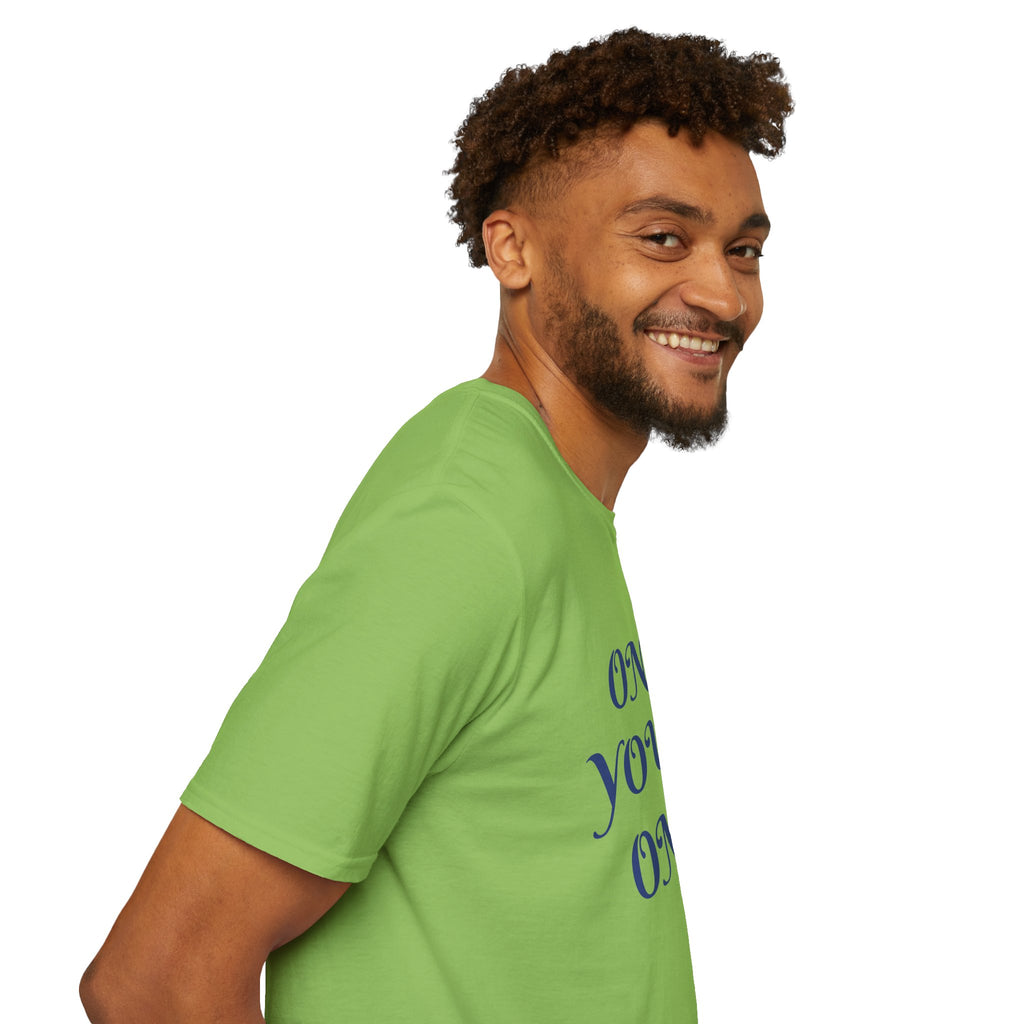 Only Young Once Retro Script Adventure T-Shirt