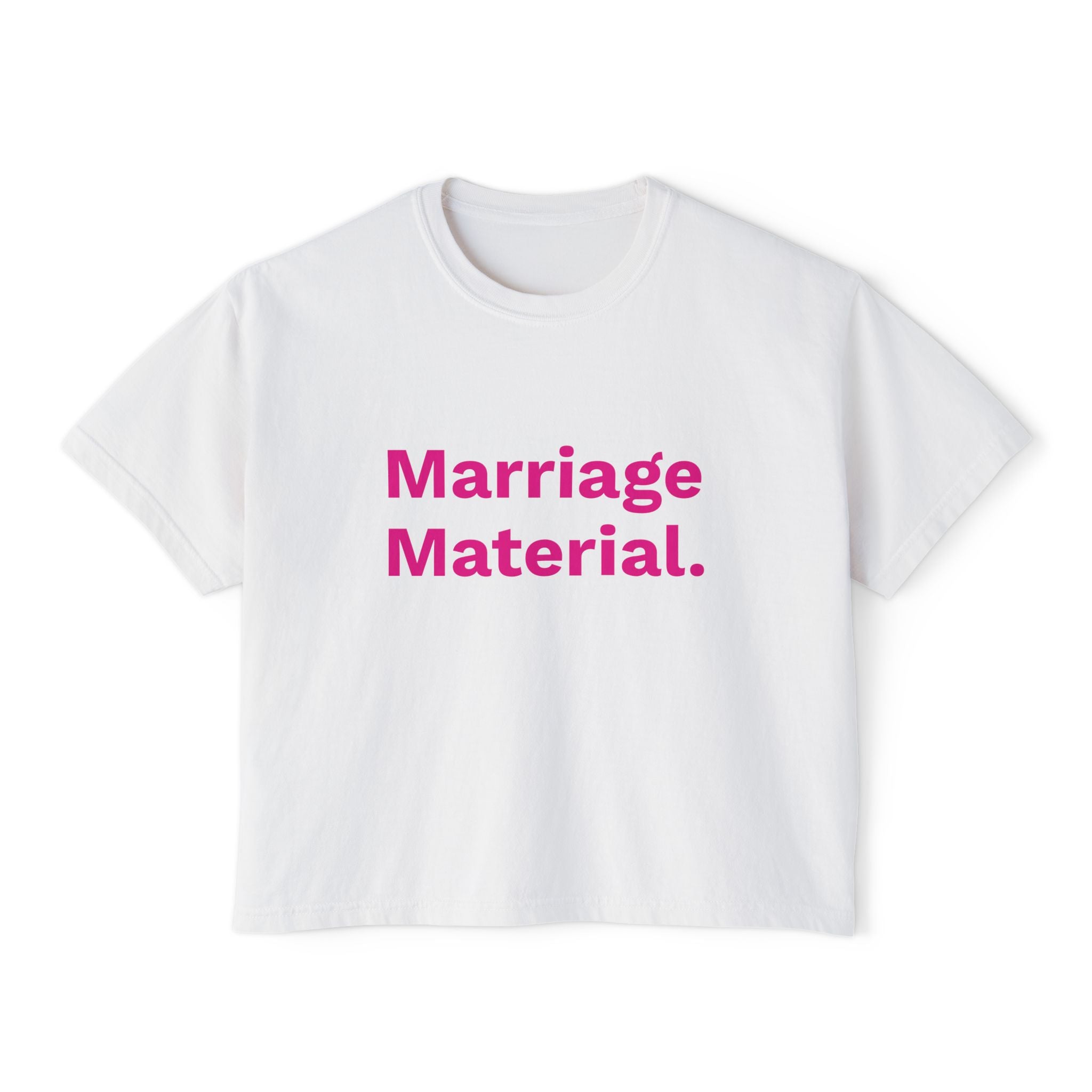 Marriage Material Shirt, Funny Women's Graphic Tee, Bride Gift, Engagement Shirt, Bachelorette Weekend Outfit