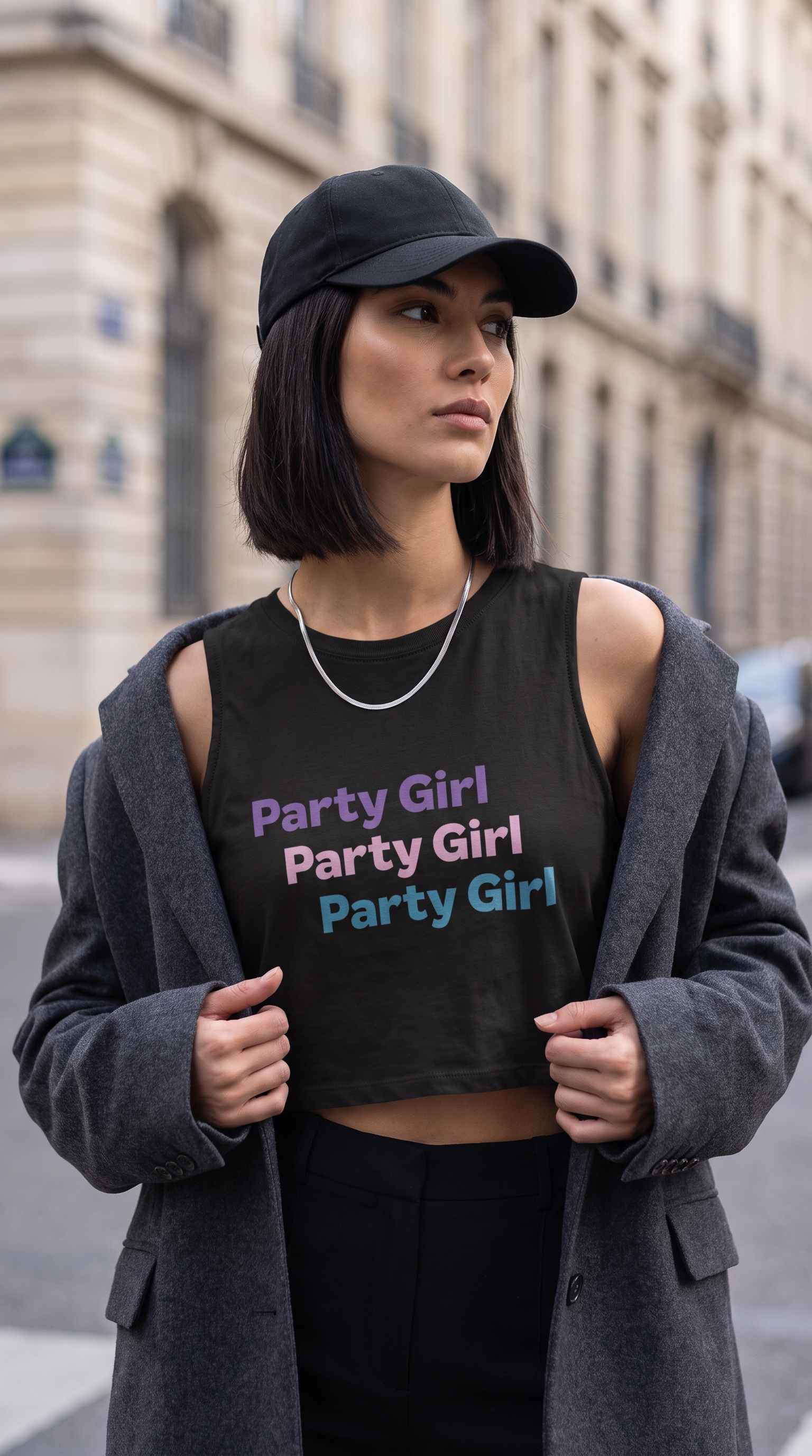 Party Girl Bachelorette Weekend Crop Top