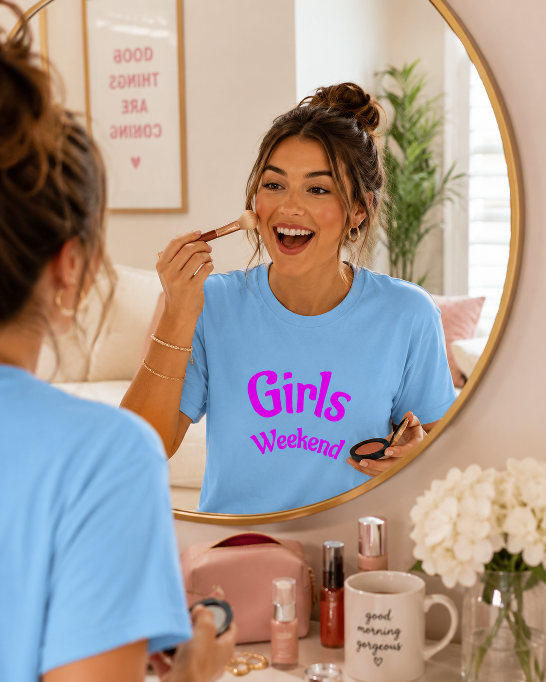 Girls Weekend T-Shirt, Bachelorette Weekend Shirt, Bride Tribe Tee, Girls Trip Outfit, Matching Bridal Party Shirt
