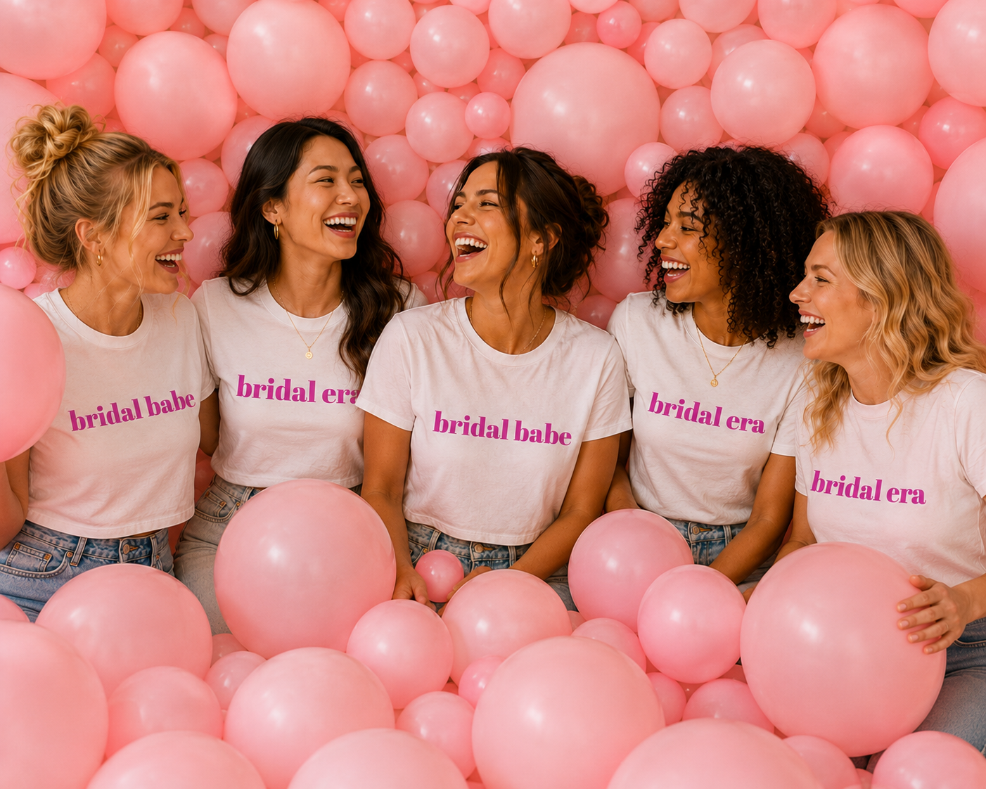 Bridal Babe Bachelorette Party Bride Tribe Crop Top
