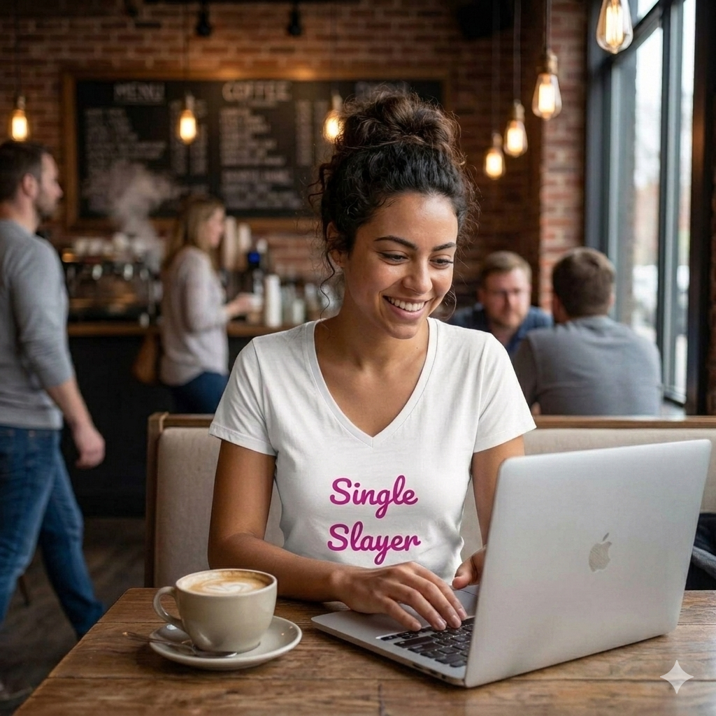 Single Slayer Bride Tribe Bachelorette Party T-Shirt
