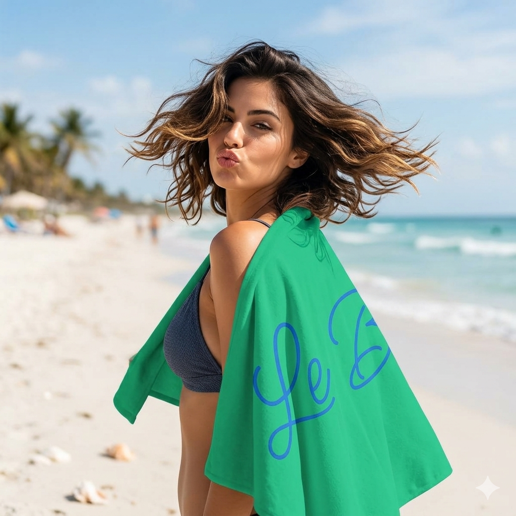 Le Bride Honeymoon Pool Party Beach Towel