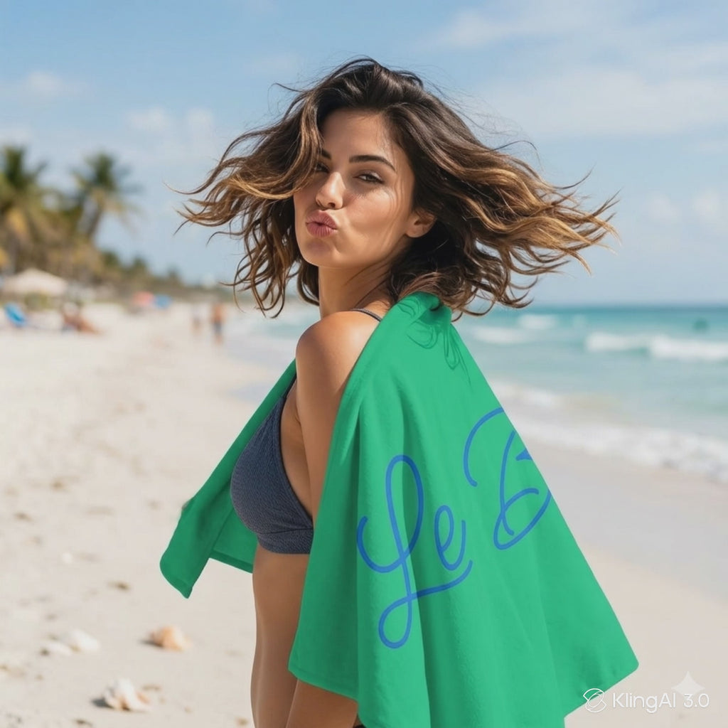Le Bride Honeymoon Pool Party Beach Towel