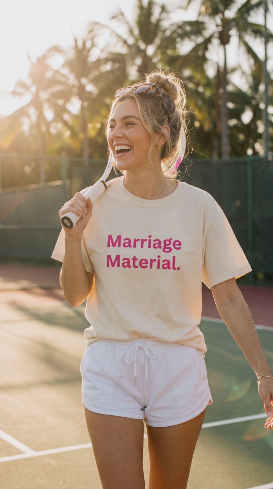 Marriage Material Fun Bachelorette Party Weekend T-Shirt