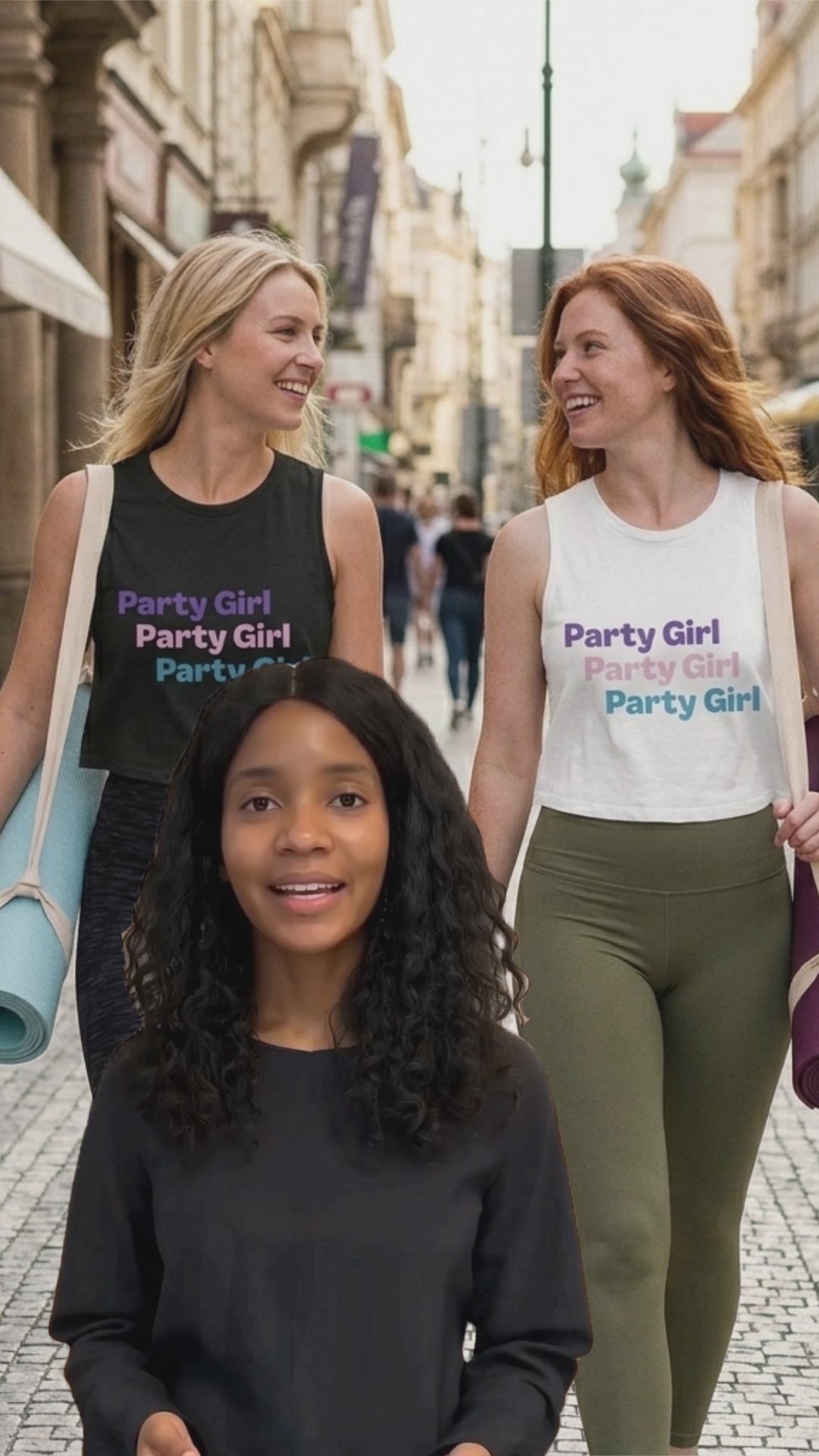 Party Girl Bachelorette Weekend Crop Top